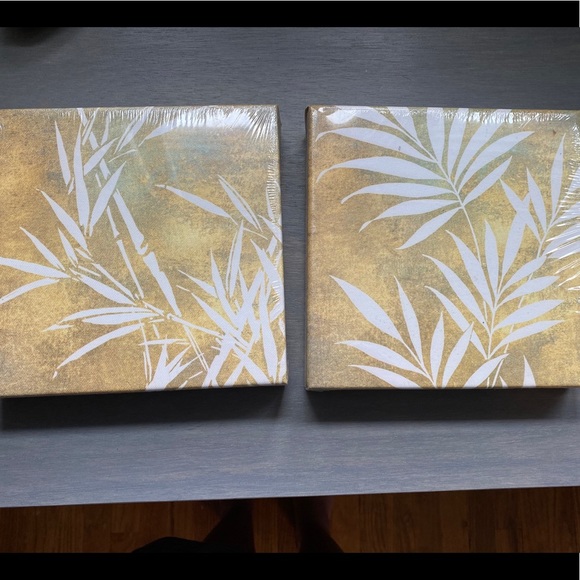 Pair of Wrapped Canvas Wall Art - Picture 1 of 2